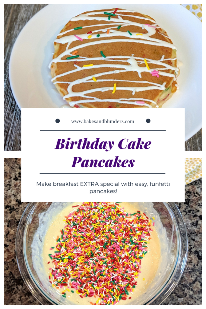 Birthday Cake Pancakes