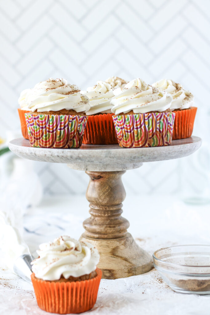 Pumpkin Spice Latte Cupcakes