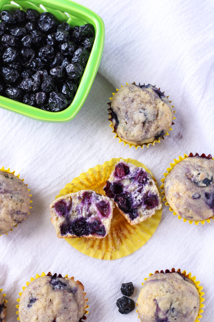 Mini Blueberry Muffins | Bakes & Blunders