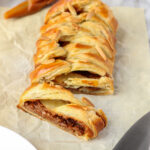 Chocolate Almond Braid with Caramel | Bakes & Blunders