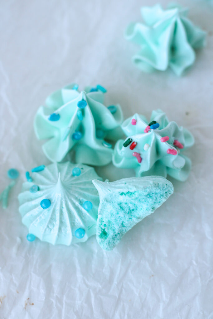 Swiss Method Meringue Cookies