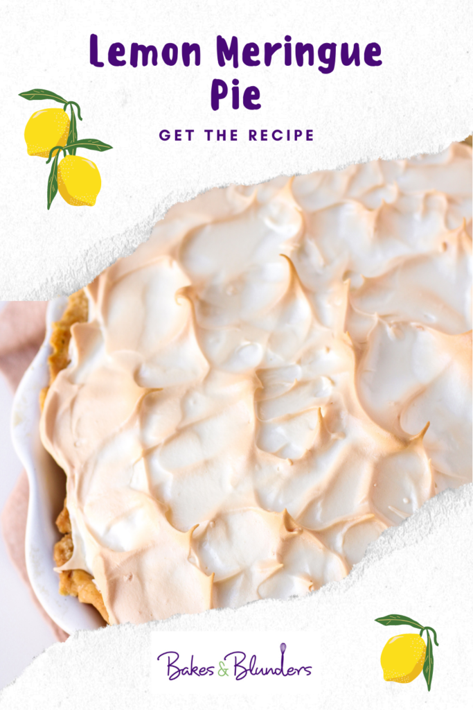 Old Fashioned Lemon Meringue Pie | Bakes & Blunders