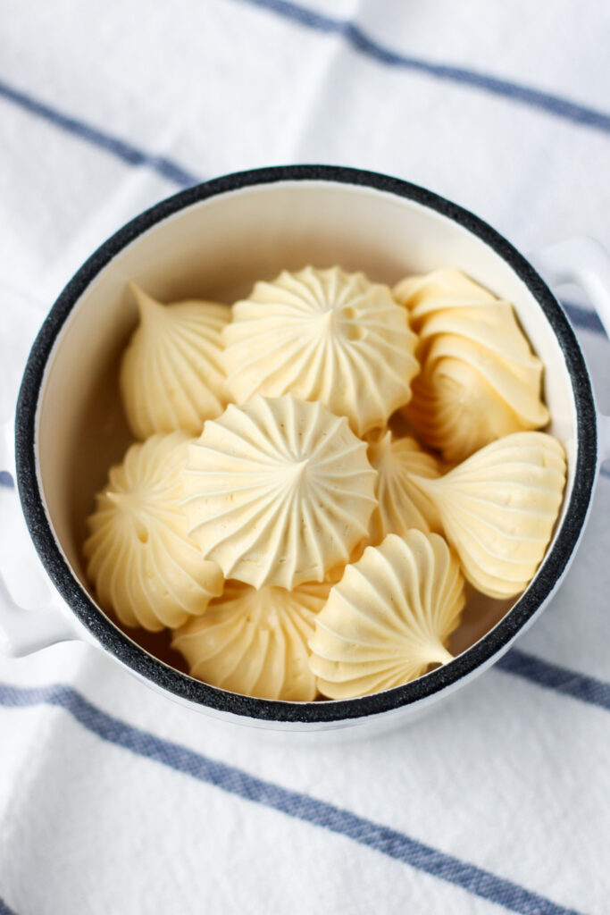 Swiss Meringue Cookies | Bakes & Blunders