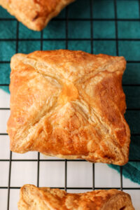 Puff Pastry Breakfast Pockets | Bakes & Blunders