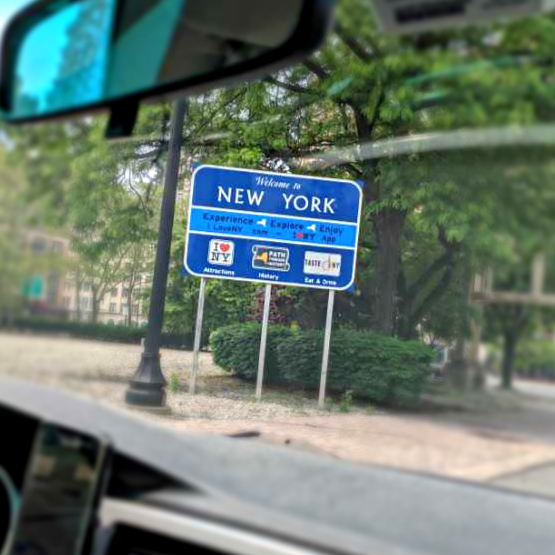 New York city sign