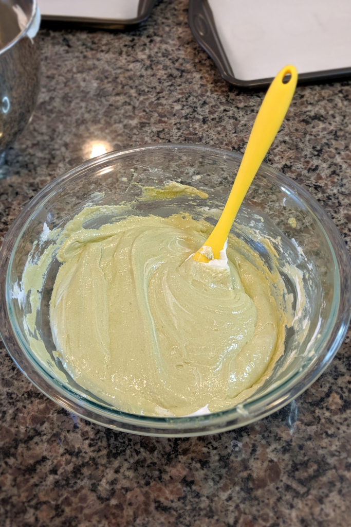 Macaron batter