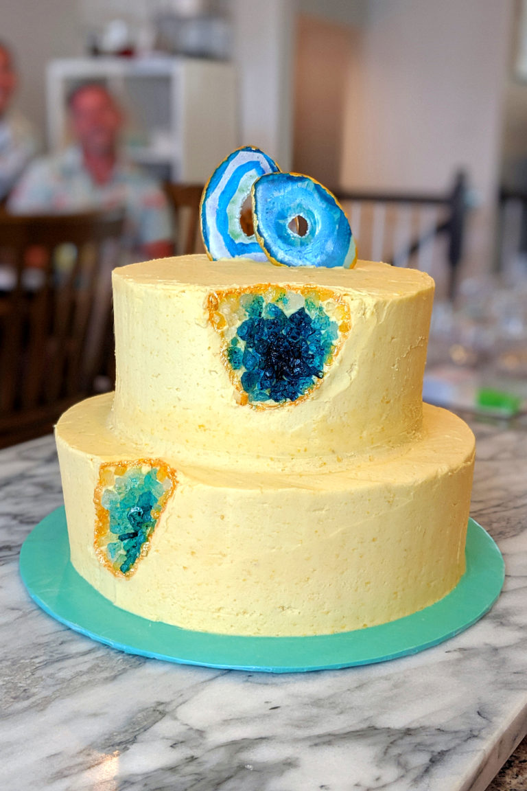 Geode Cake | Bakes and Blunders