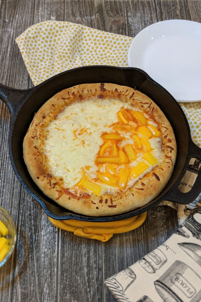 Cast Iron Skillet Pizza | Bakes & Blunders