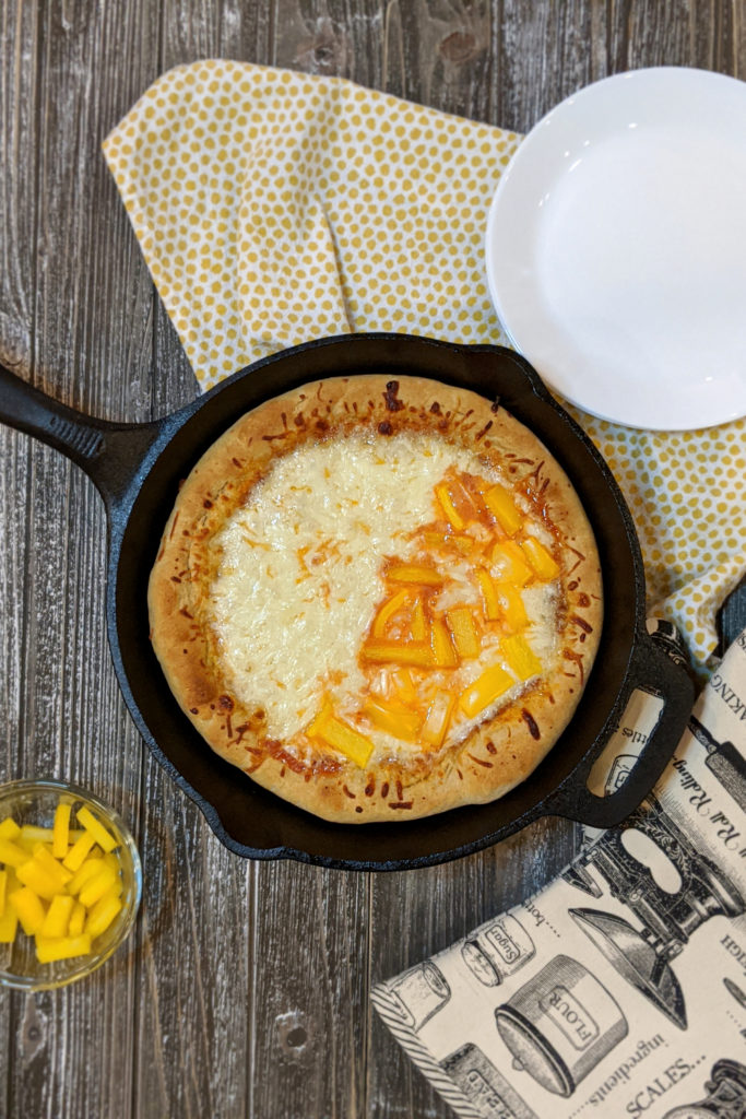 Cast Iron Skillet Pizza | Bakes & Blunders