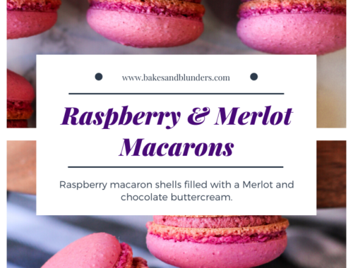 Raspberry and Merlot Macarons | Bakes and Blunders