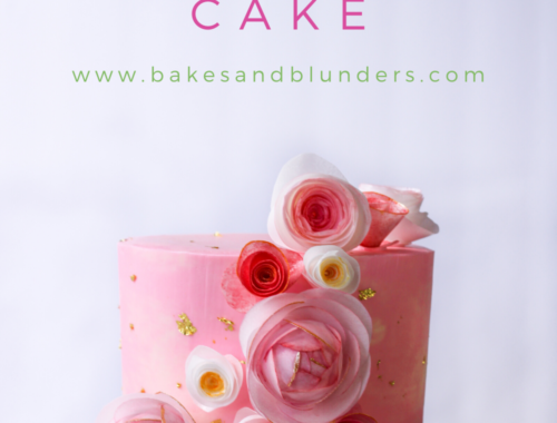 Rose and Cardamom Cake | Bakes and Blunders