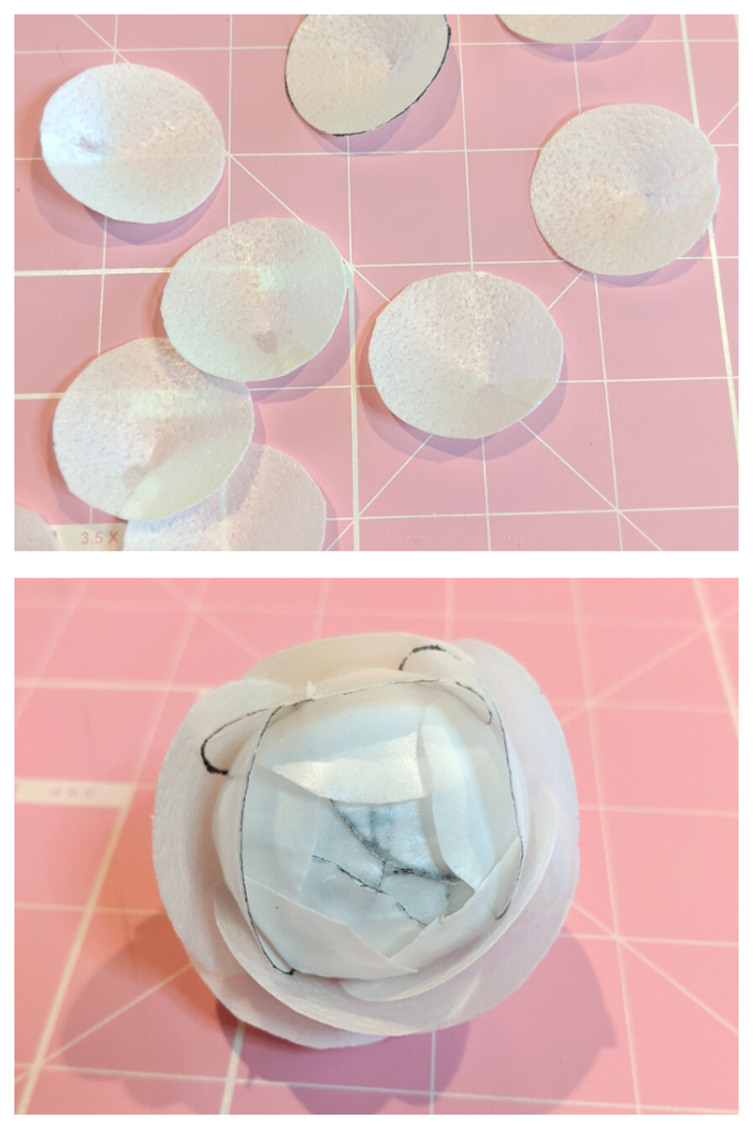 Step 6: Adding medium petals