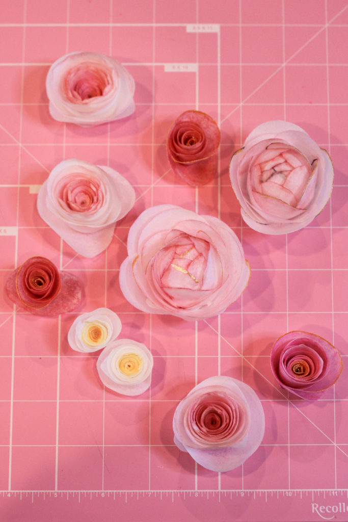 Easy Wafer Paper Flowers | Bakes and Blunders