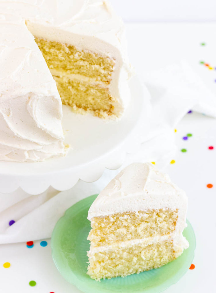 Favorite Vanilla Cake by I Scream For Buttercream