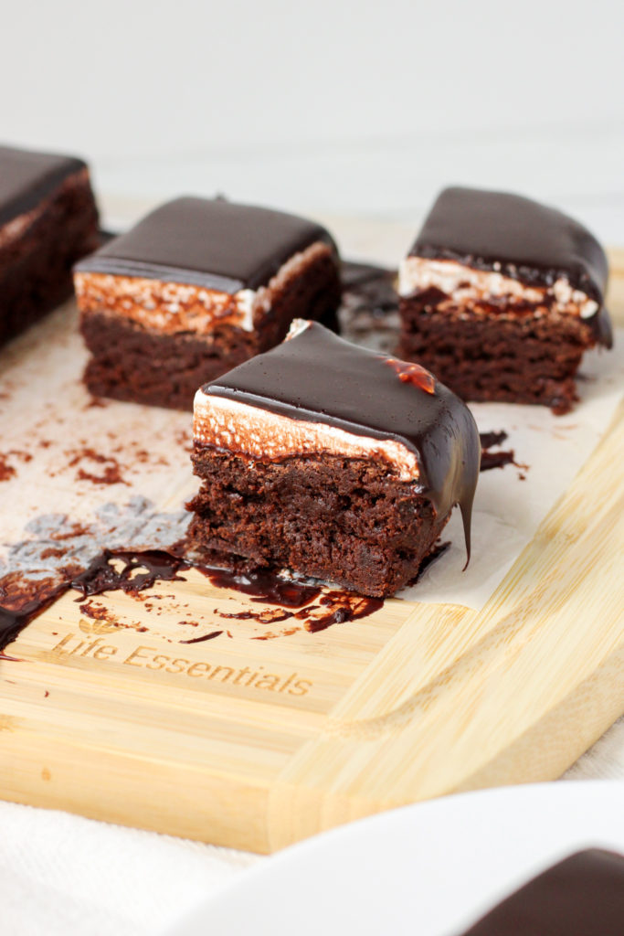 Gluten Free Marshmallow Brownies | Bakes and Blunders