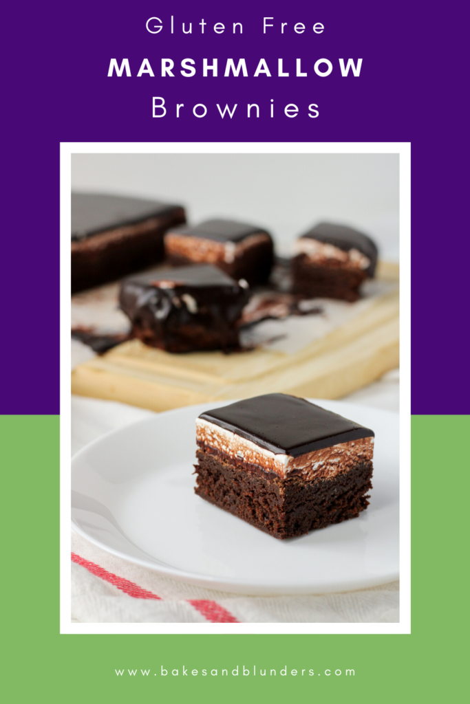 Gluten Free Marshmallow Brownies | Bakes and Blunders