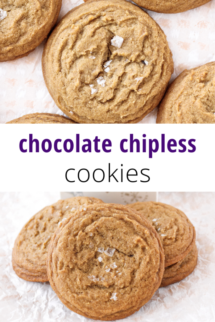 Chocolate Chipless Cookie Recipe | Bakes & Blunders