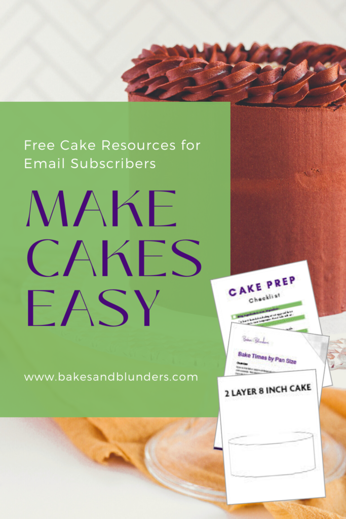 Make Cakes Easy: Caking and Baking Resources in the Bakes & Blunders Library