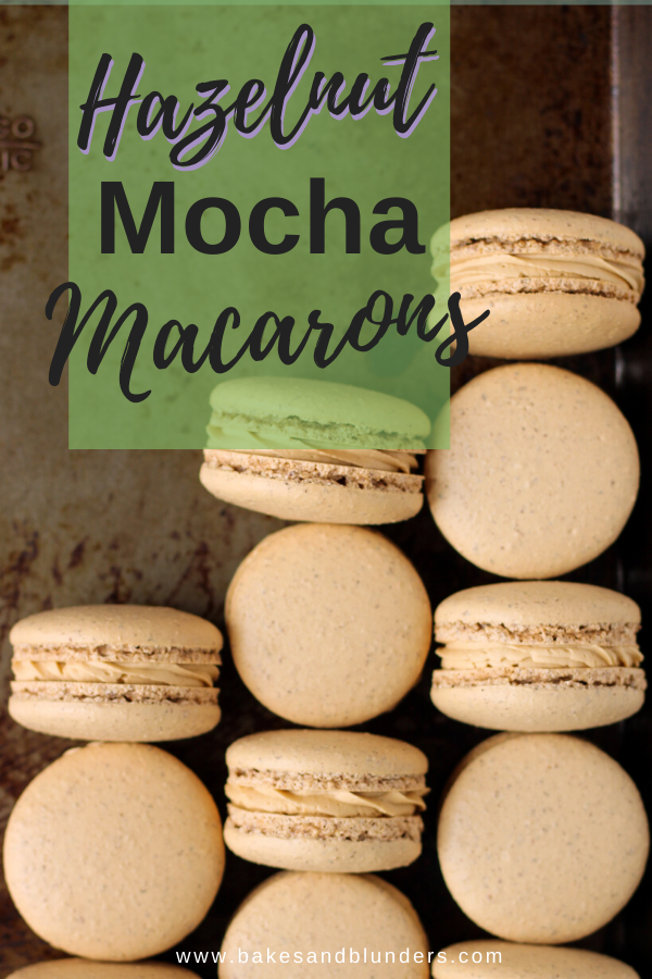 Hazelnut Mocha Macarons | Bakes and Blunders