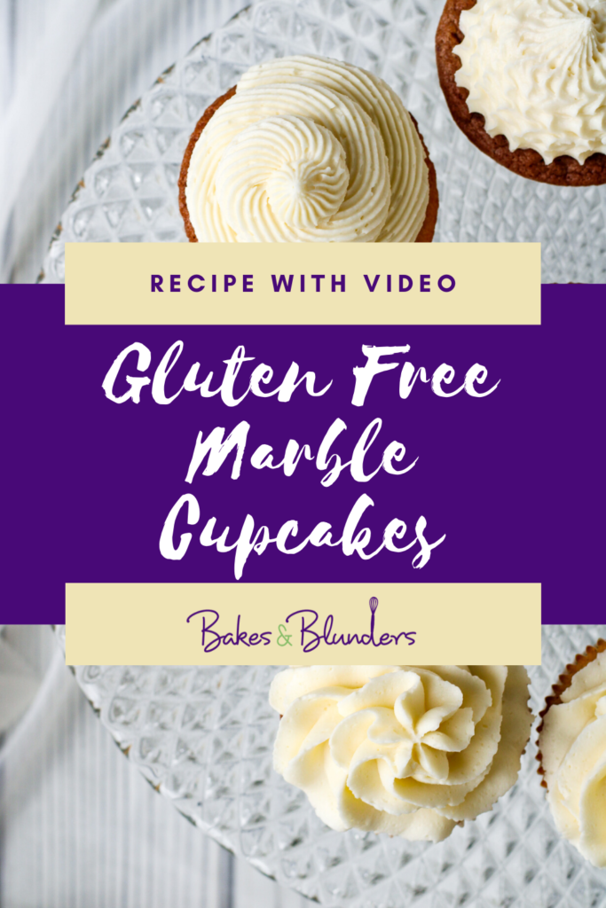 Gluten Free Marble Cupcakes | Bakes and Blunders