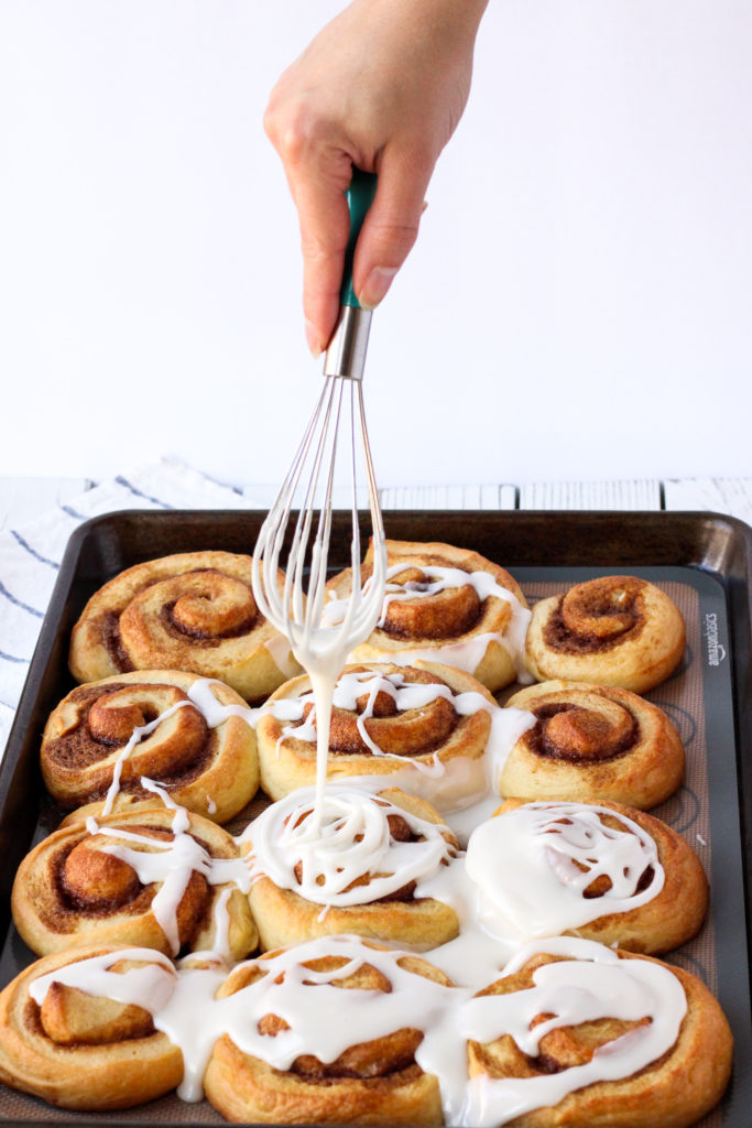 Powdered Sugar Glaze | Bakes and Blunders