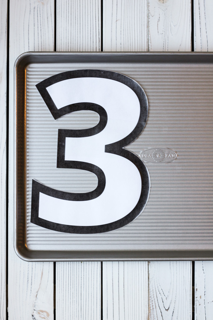 Number Template | Bakes & Blunders