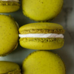Dairy Free Pistachio and Marshmallow Macarons | Bakes and Blunders