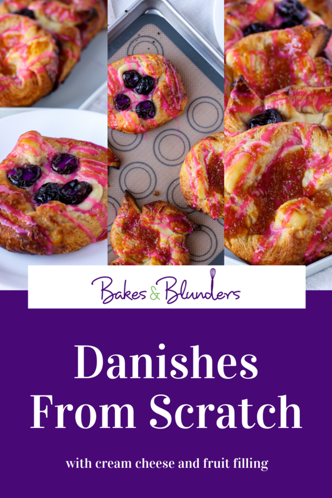 Cream Cheese Danishes | Bakes and Blunders