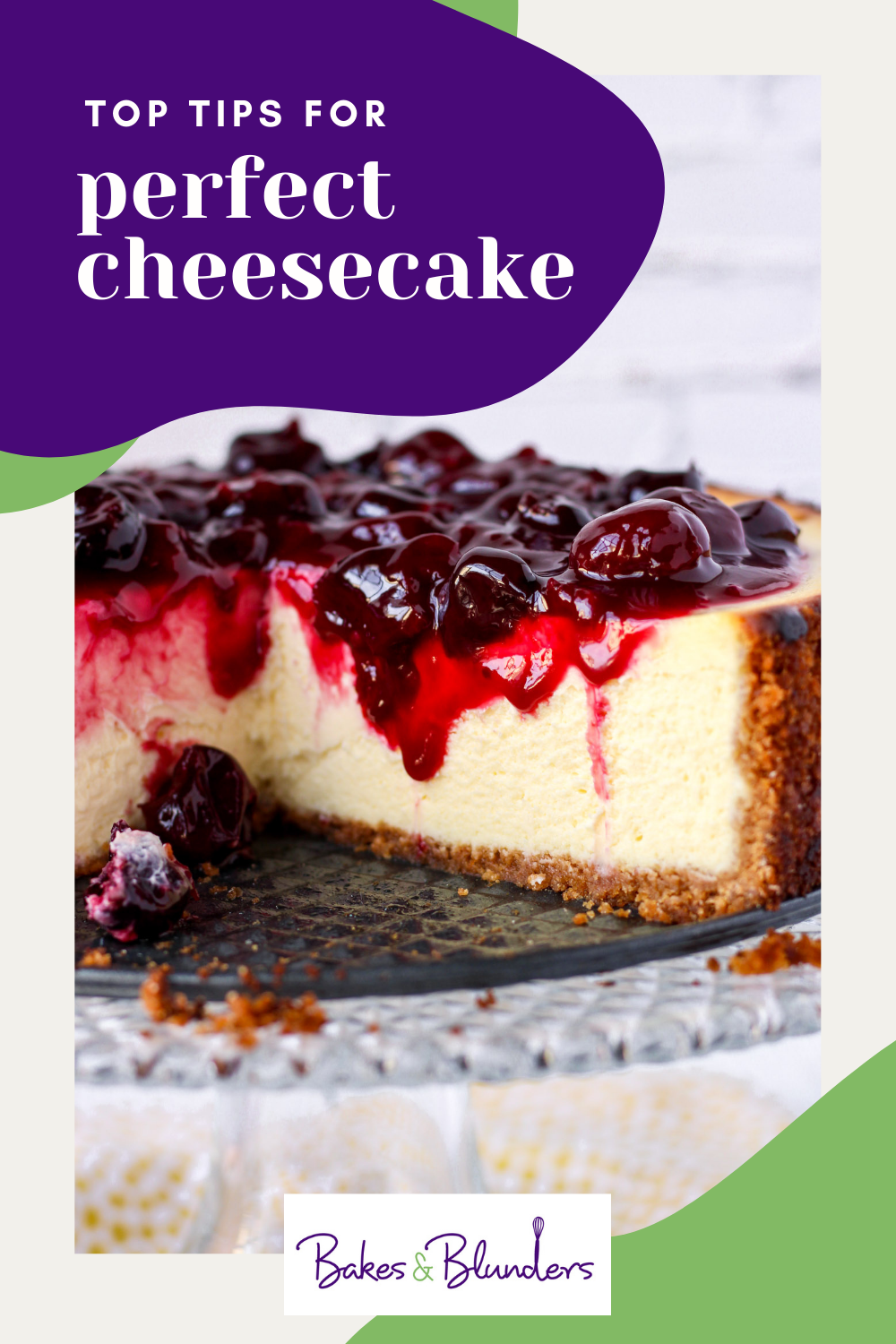 Perfect Cheesecake Without a Water Bath | Bakes & Blunders
