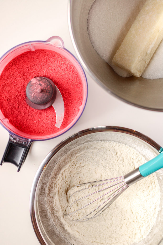 Ingredients ready to make the batter