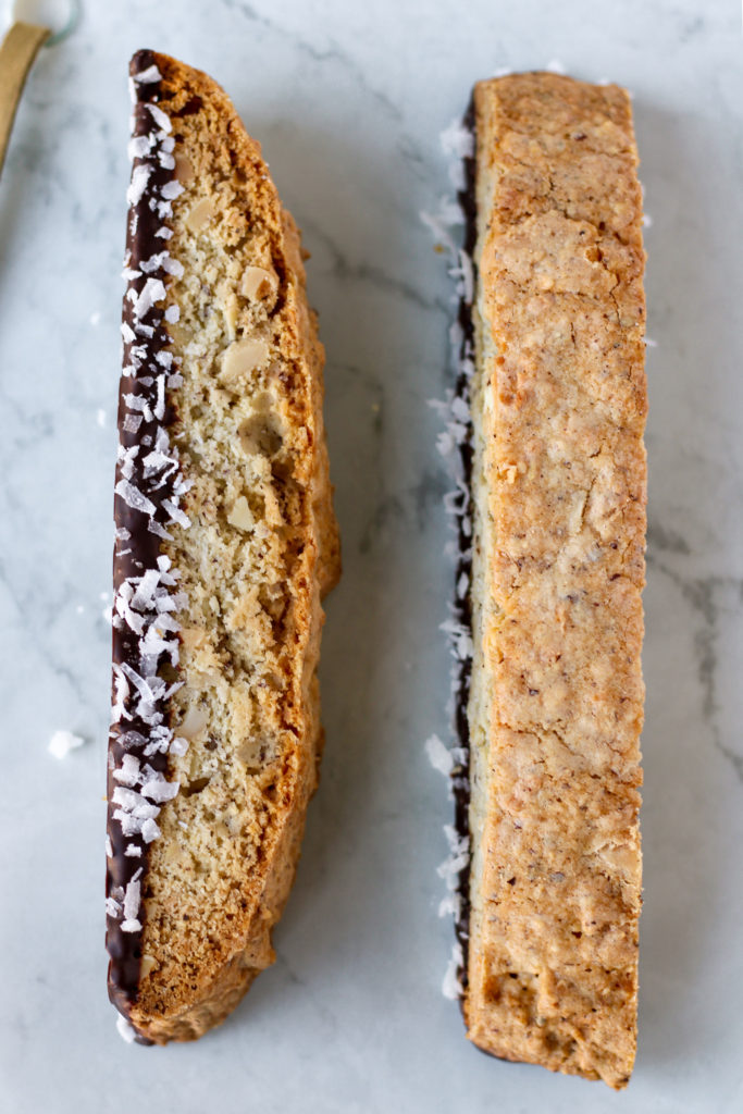 Coconut Cardamom Biscotti | Bakes & Blunders