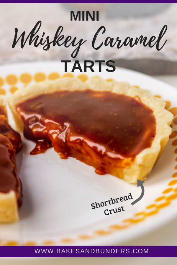 Mini Whiskey Caramel Tart | Bakes & Blunders