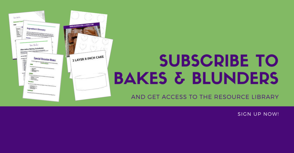 Subscribe to Bakes & Blunders
