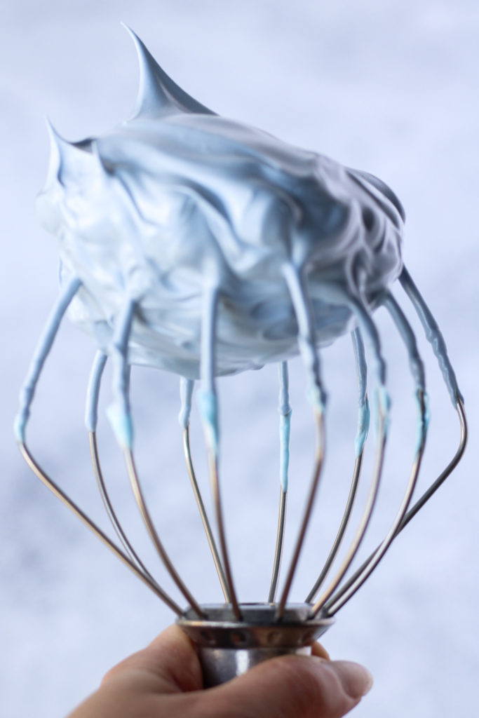 Coconut Swiss Meringue | Bakes & Blunders