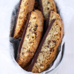 Hazelnut Mocha Biscotti | Bakes & Blunders