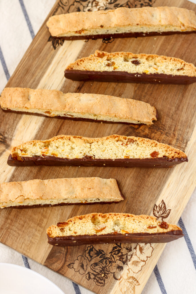 Orange Cardamom Biscotti