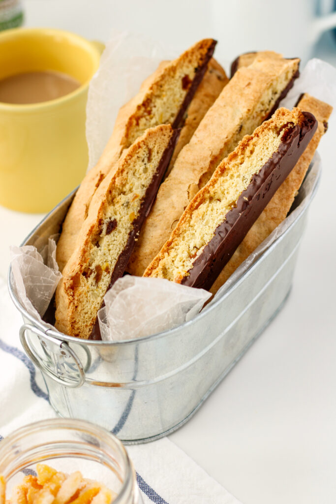 Orange Cardamom Biscotti
