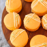 Turmeric Latte Macarons