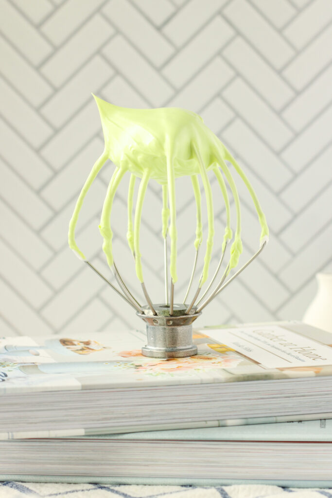 Green Swiss Meringue