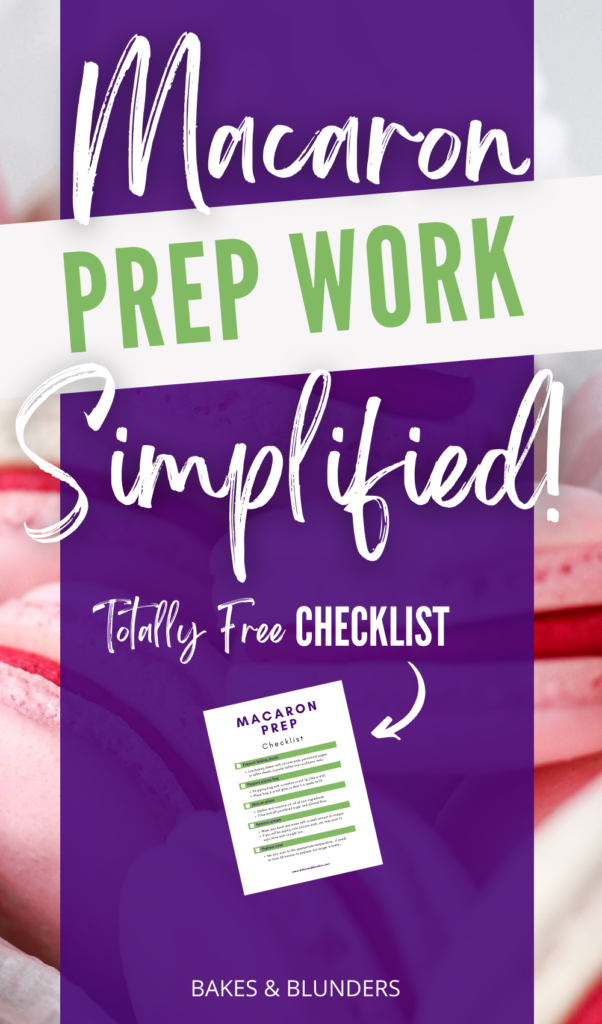 Macaron Prep Work Simplified