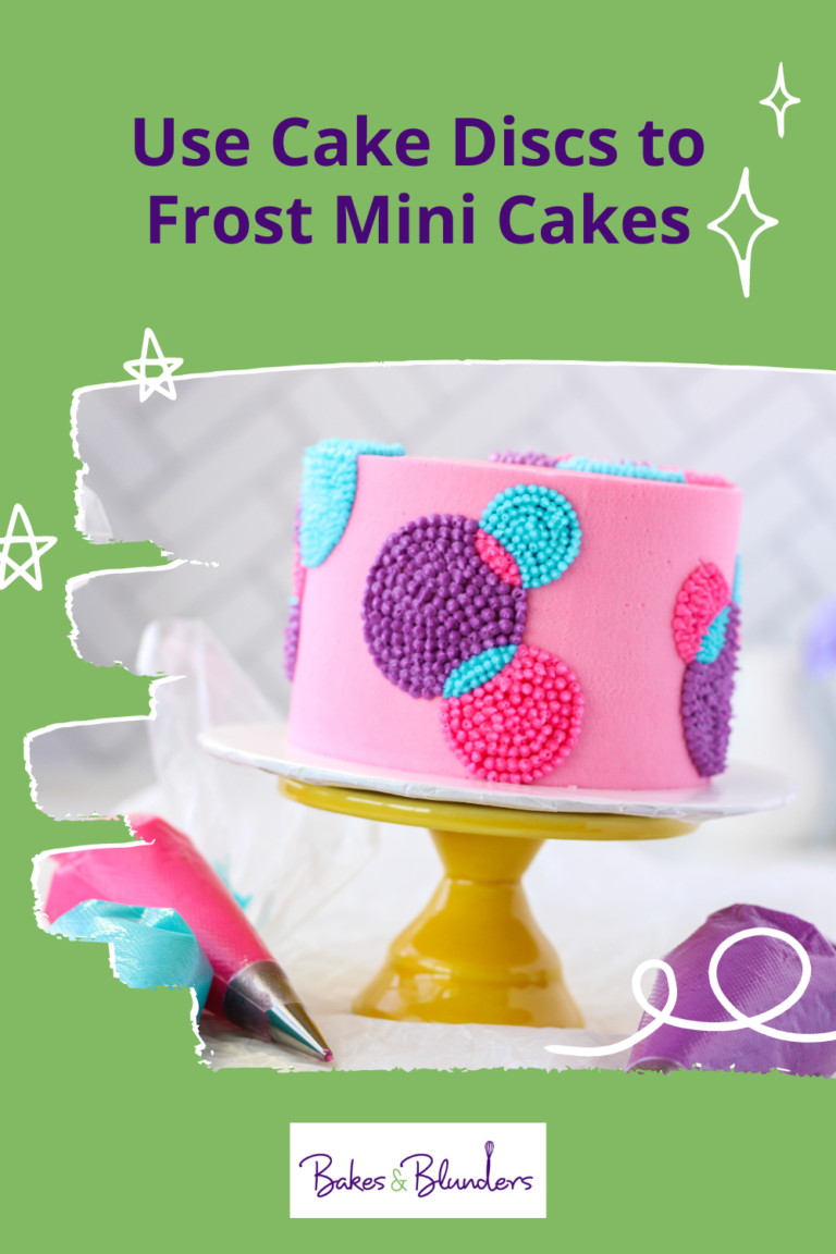 4 Inch Cake Pattern The Secret to Frosting a 4 Inch Cake - Bakes and Blunders