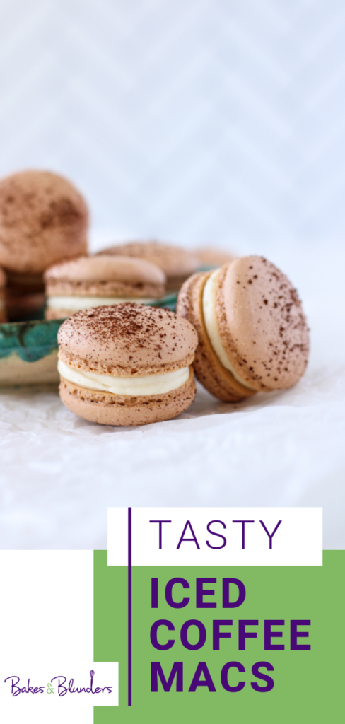 Vietnamese Iced Coffee Macarons | Bakes & Blunders