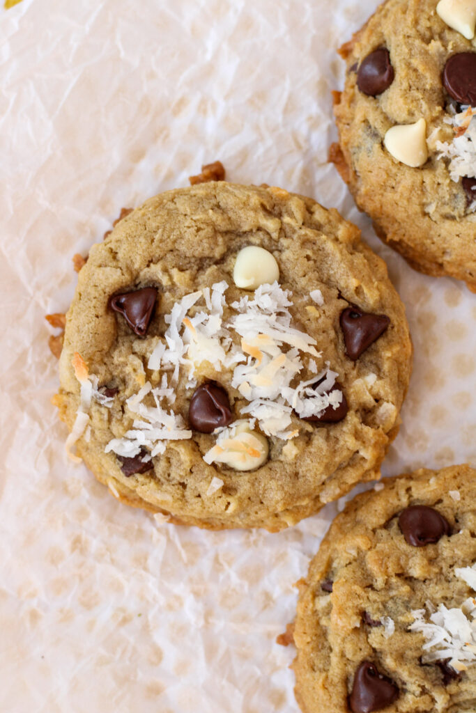 Coconut Chocolate Chip Cookies
