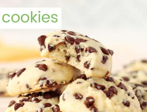 Cream Cheese Chocolate Chip Cookies | Bakes & Blunders