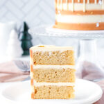 Eggnog Cake with Rum Frosting