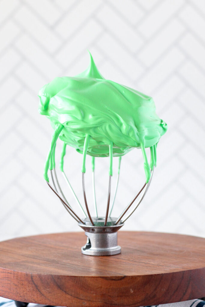 Green Swiss Meringue