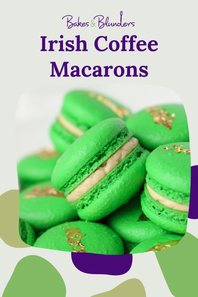 Irish Coffee Macarons | Bakes & Blunders