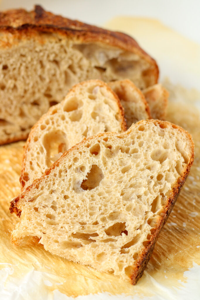 Sliced Sourdough Bread