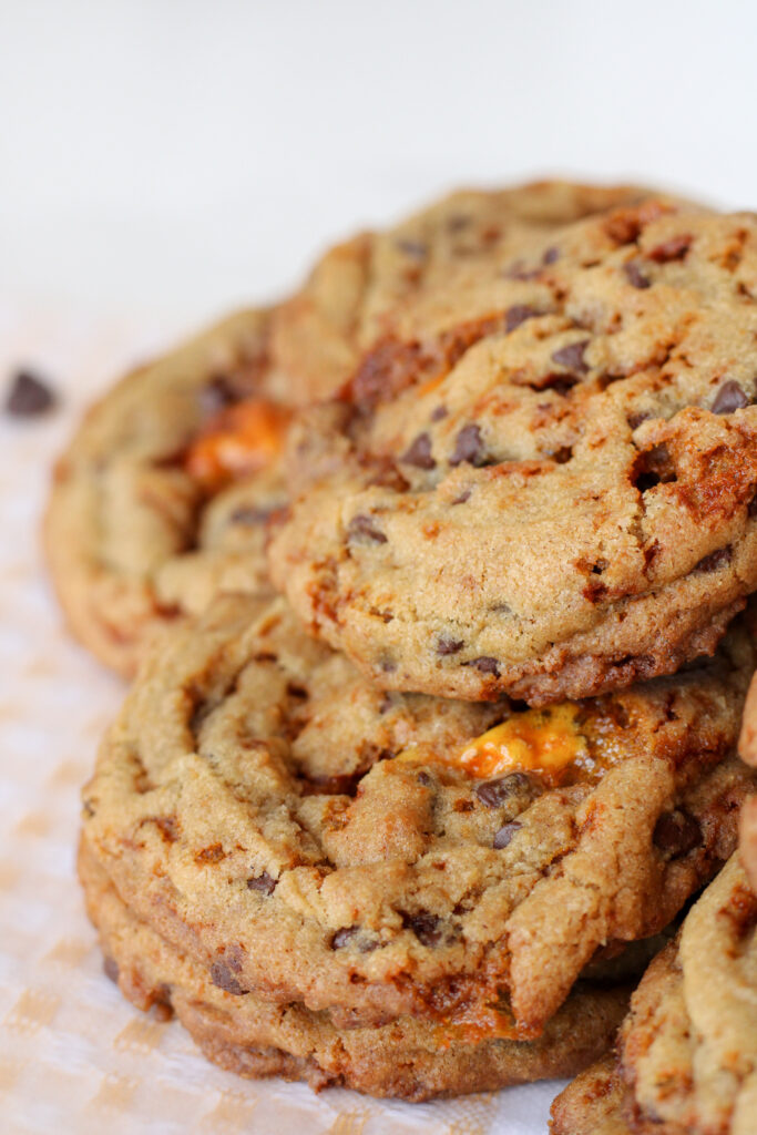 Honeycomb Chocolate Chip Cookies