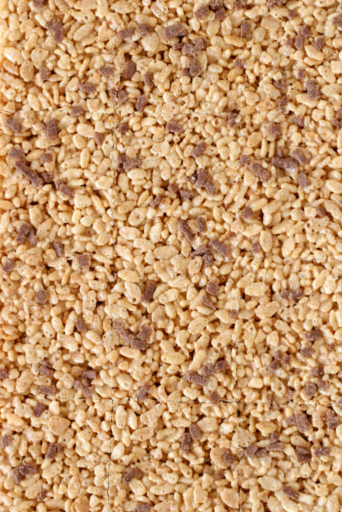 Cinnamon Maple Rice Krispie Treats